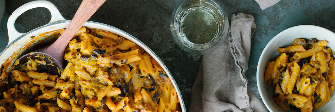 Roasted Red Kuri Baked Pasta