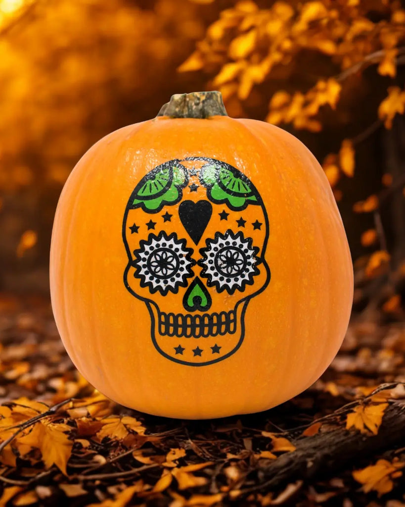 Autumn Decor Ideas with Painted Pumpkins for a Cozy Seasonal Touch