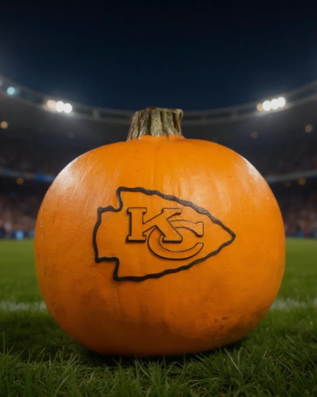 Game Day Spirit: Kansas City Chiefs  Pumpkin Designs to Show Your Team Pride