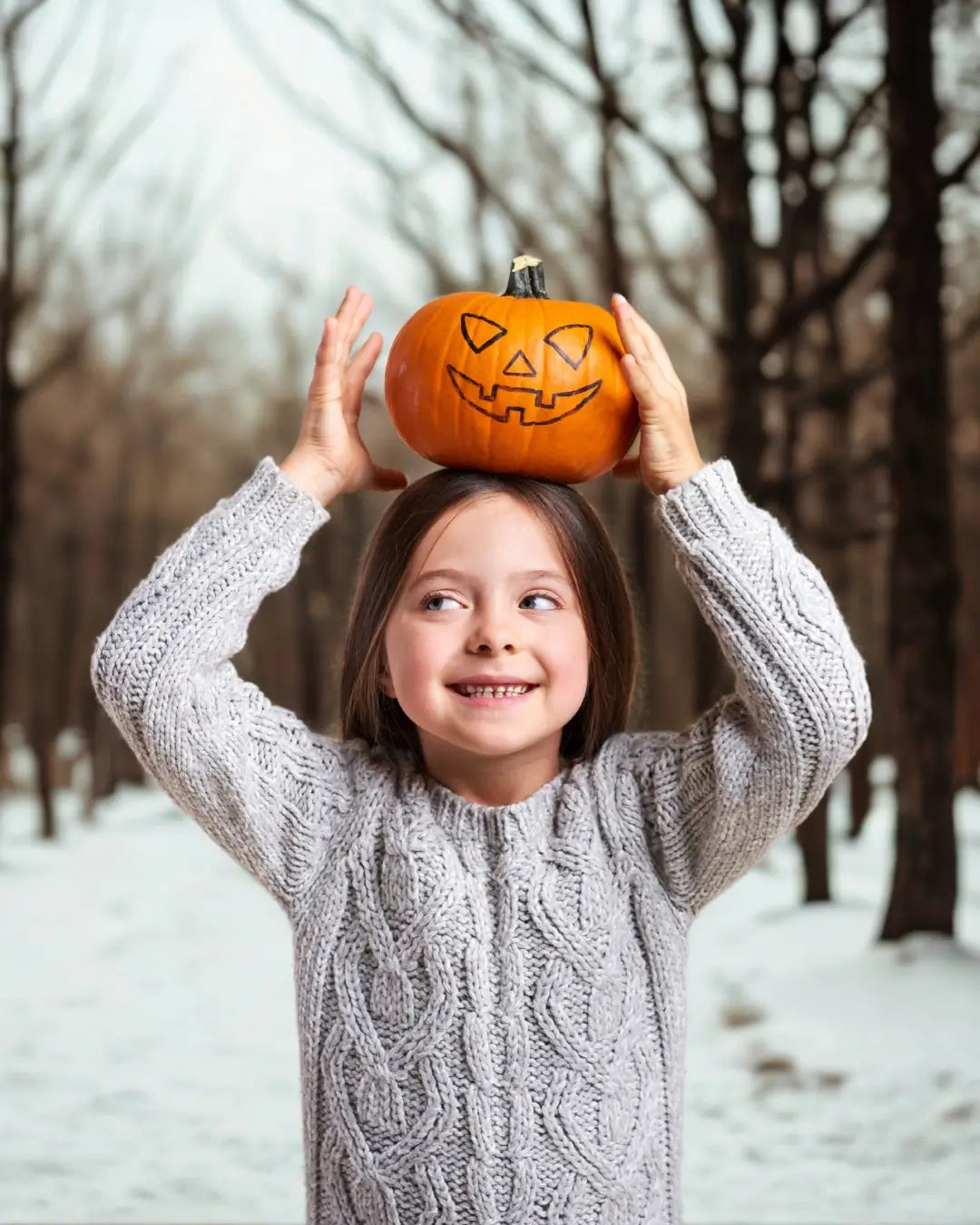 Kid-Friendly Winter Crafts Using Real Pumpkin Stems