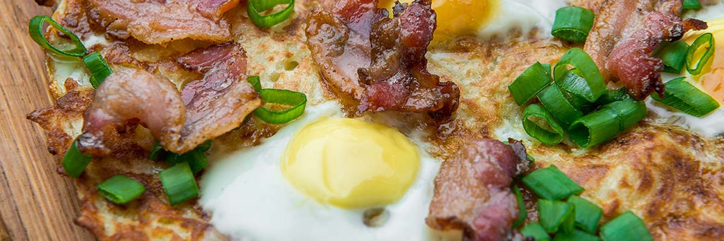 Fried Egg with Butternut Squash Hash