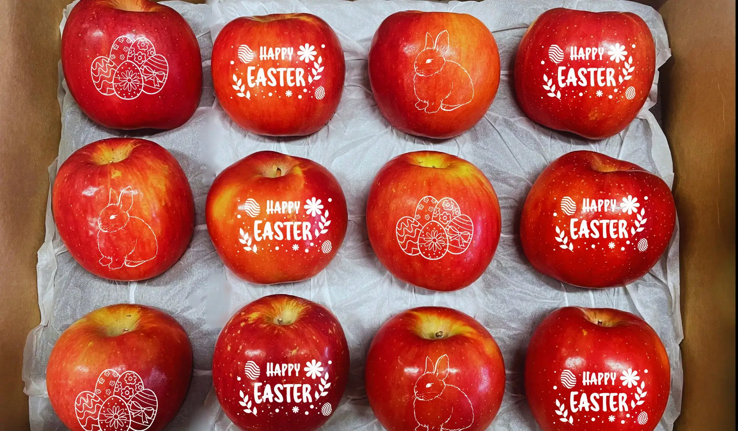 12CT Easter Fruit Deco Apples