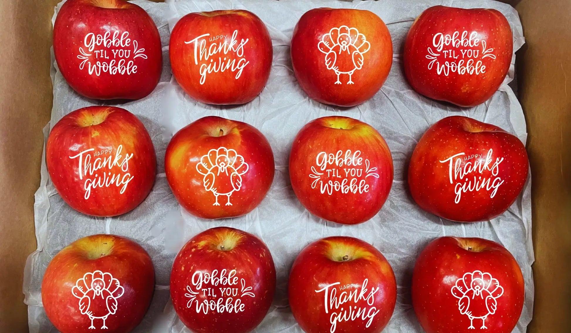 12CT Thanksgiving Apples