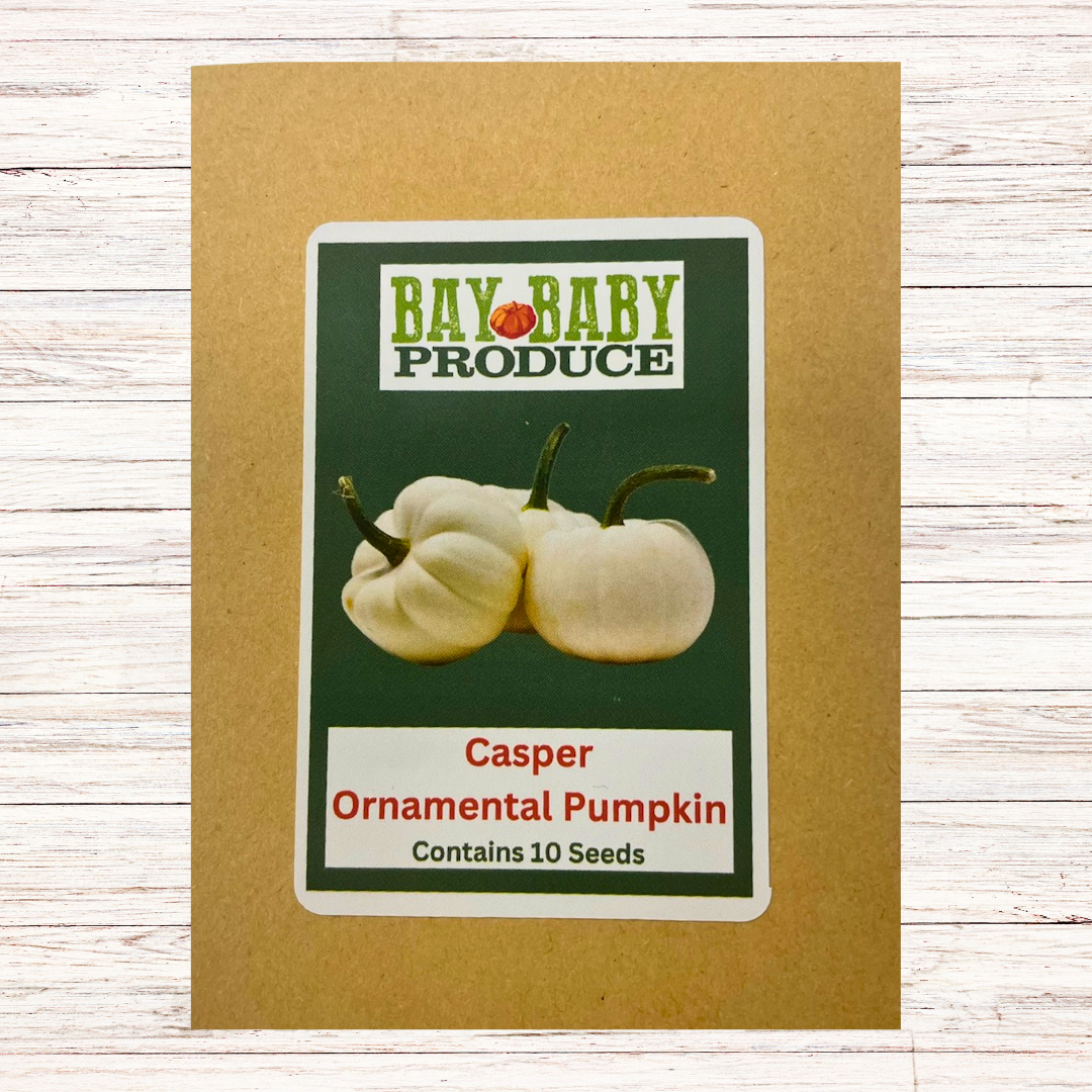 Ornamental Pumpkin Seeds - Best Sellers: Tiger Stripe, Casper, and Tango