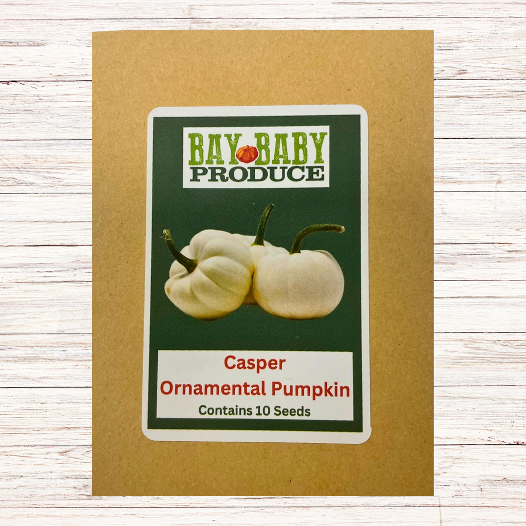 Ornamental Pumpkin Seeds - Best Sellers: Tiger Stripe, Casper, and Tango