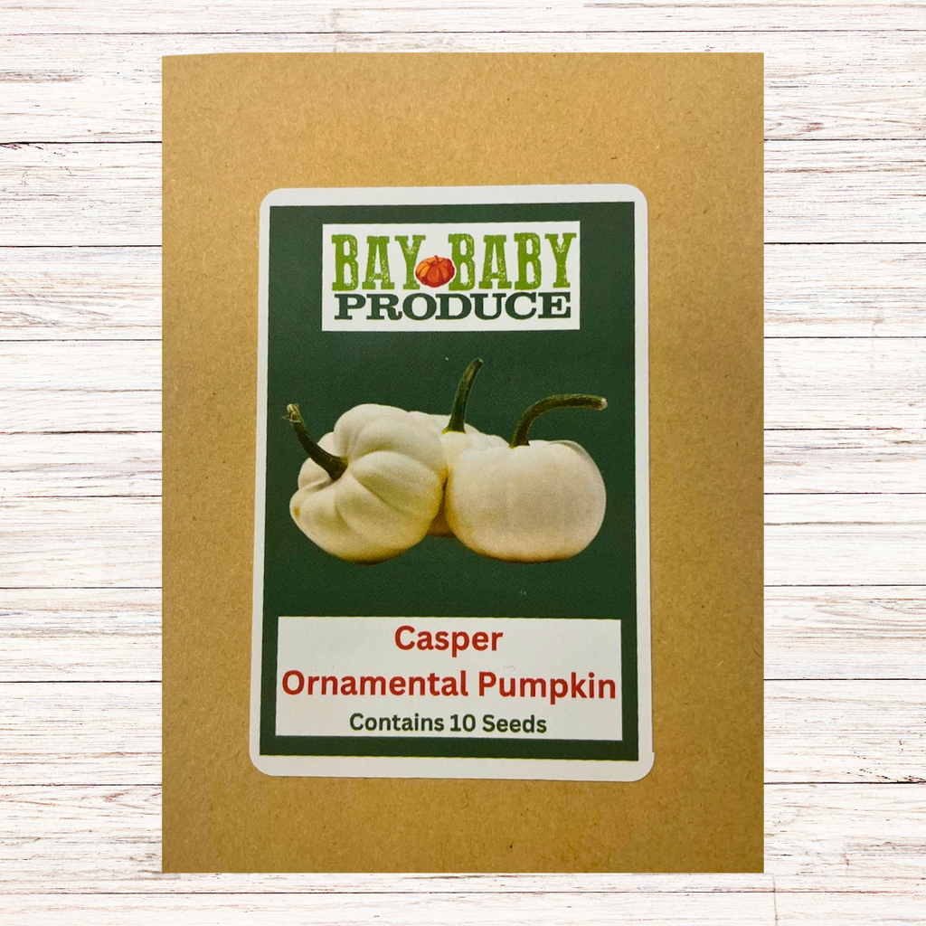 Ornamental Pumpkin Seeds Best Sellers: Tiger Stripe, Casper and Tango