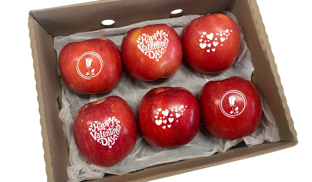 6CT Valentines Day Apples